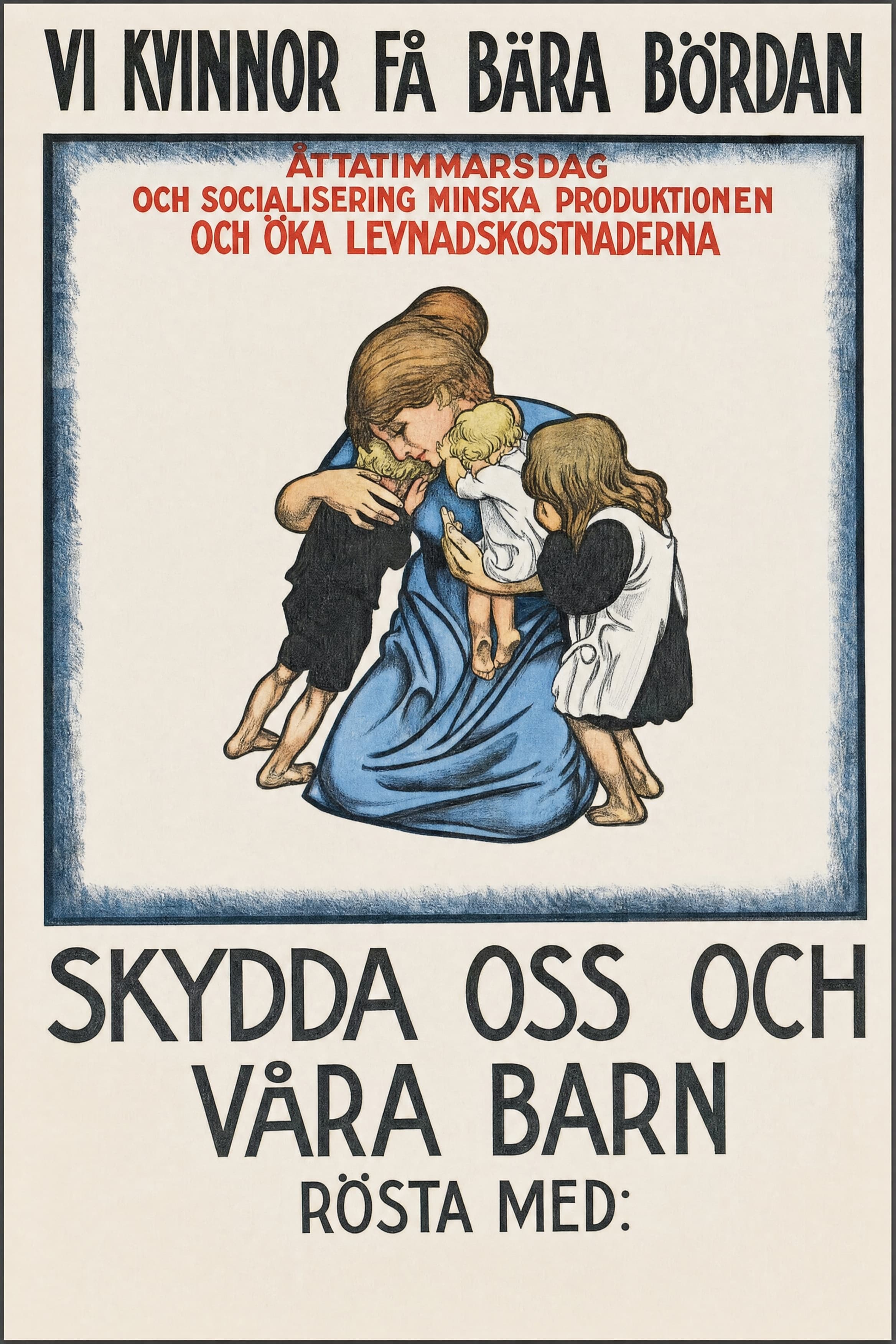 Vi kvinnor få bära bördan