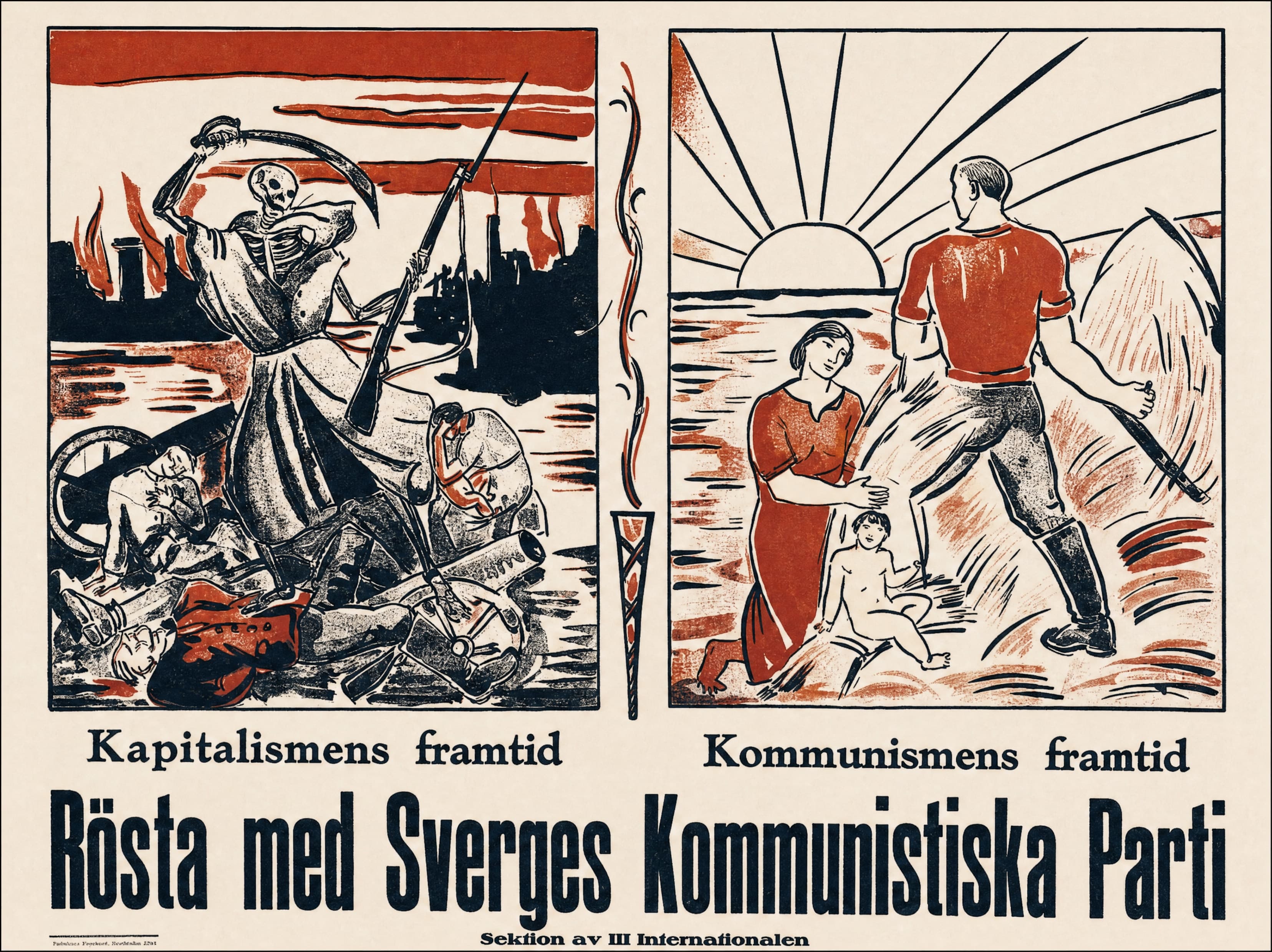 Rösta med Sverges Kommunistiska Parti
