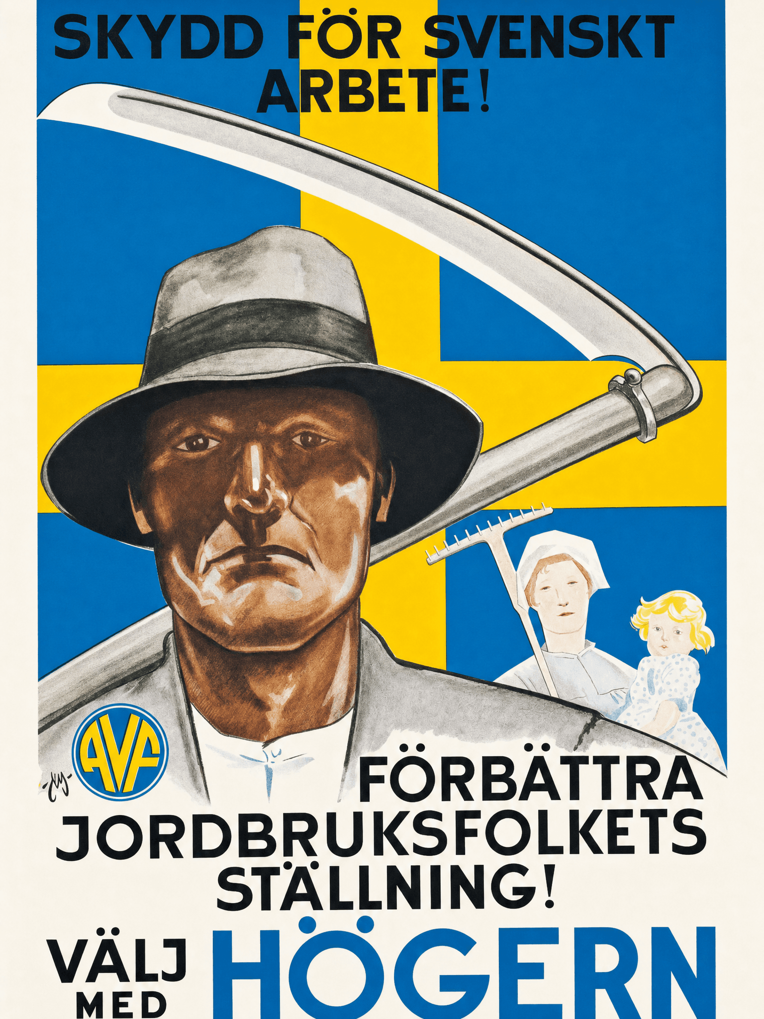 Skydd för svenskt arbete!