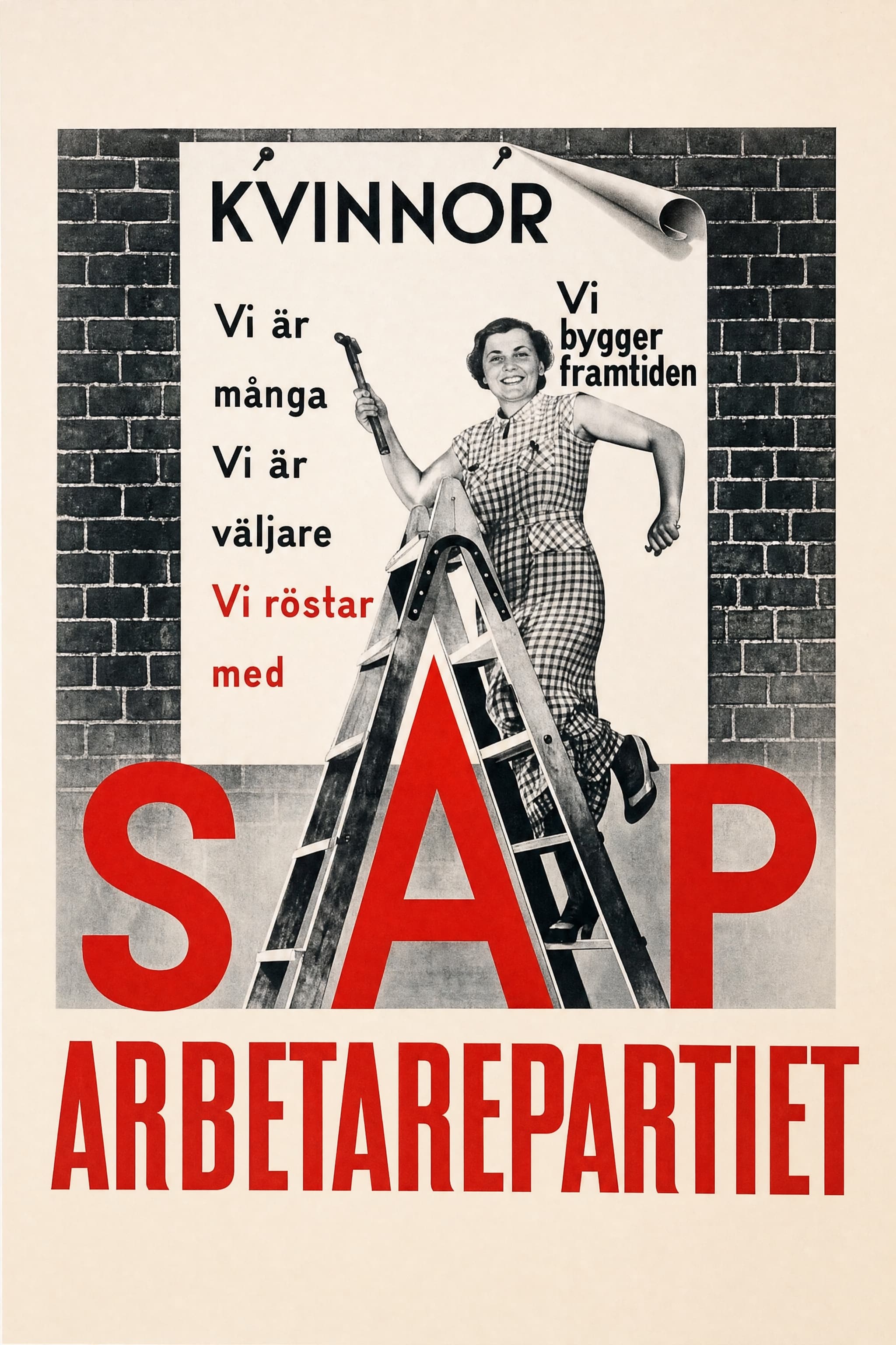 Kvinnor - vi är många, vi är väljare, vi röstar med SAP