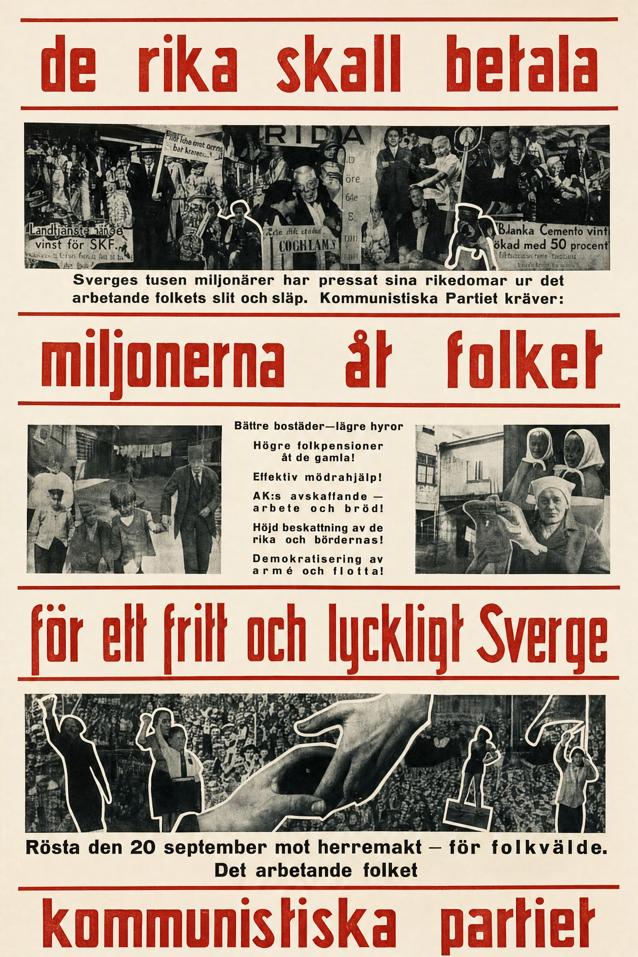 De rika skall betala