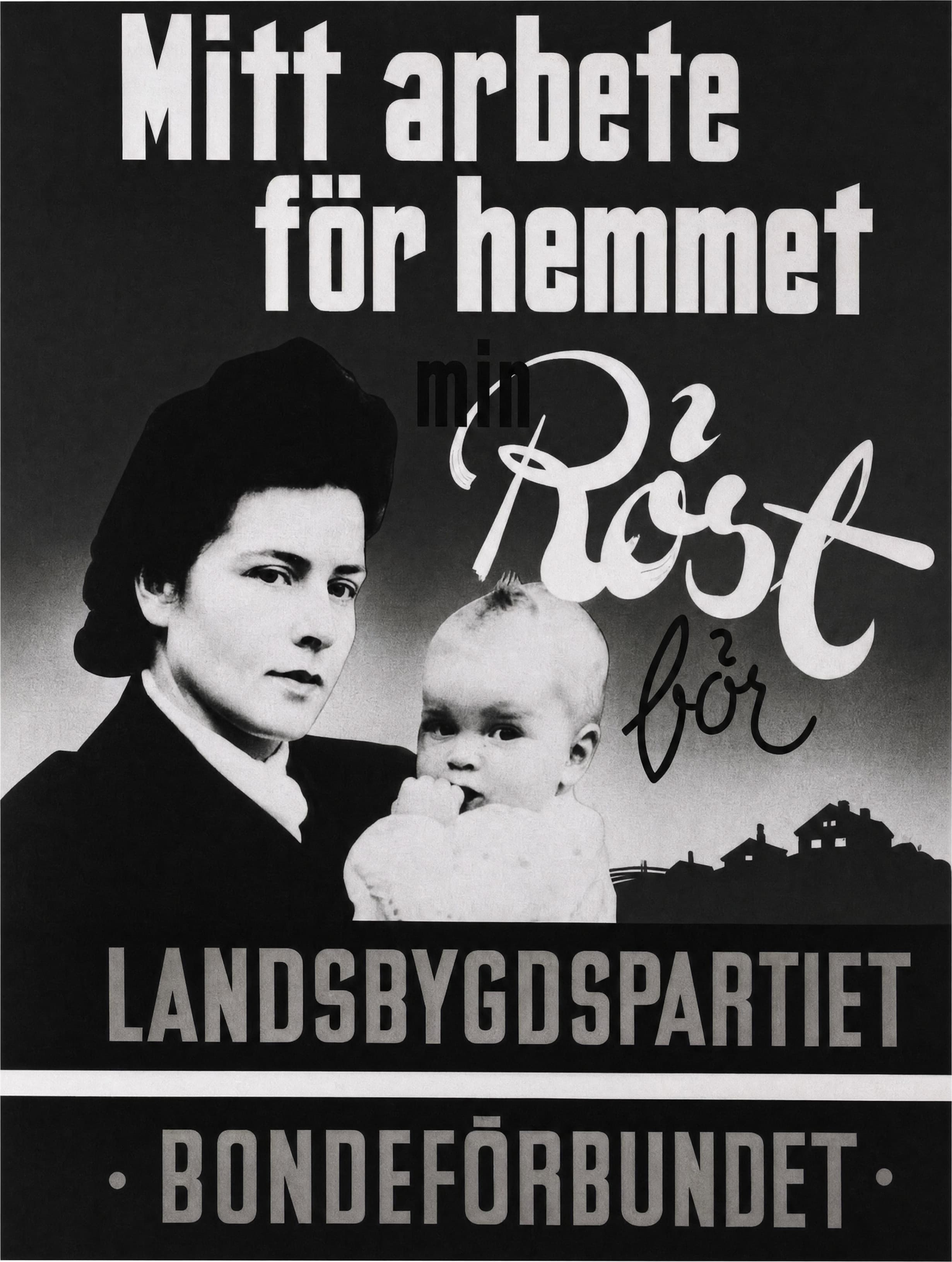 Mitt arbete för hemmet - min röst för Landsbygdspartiet