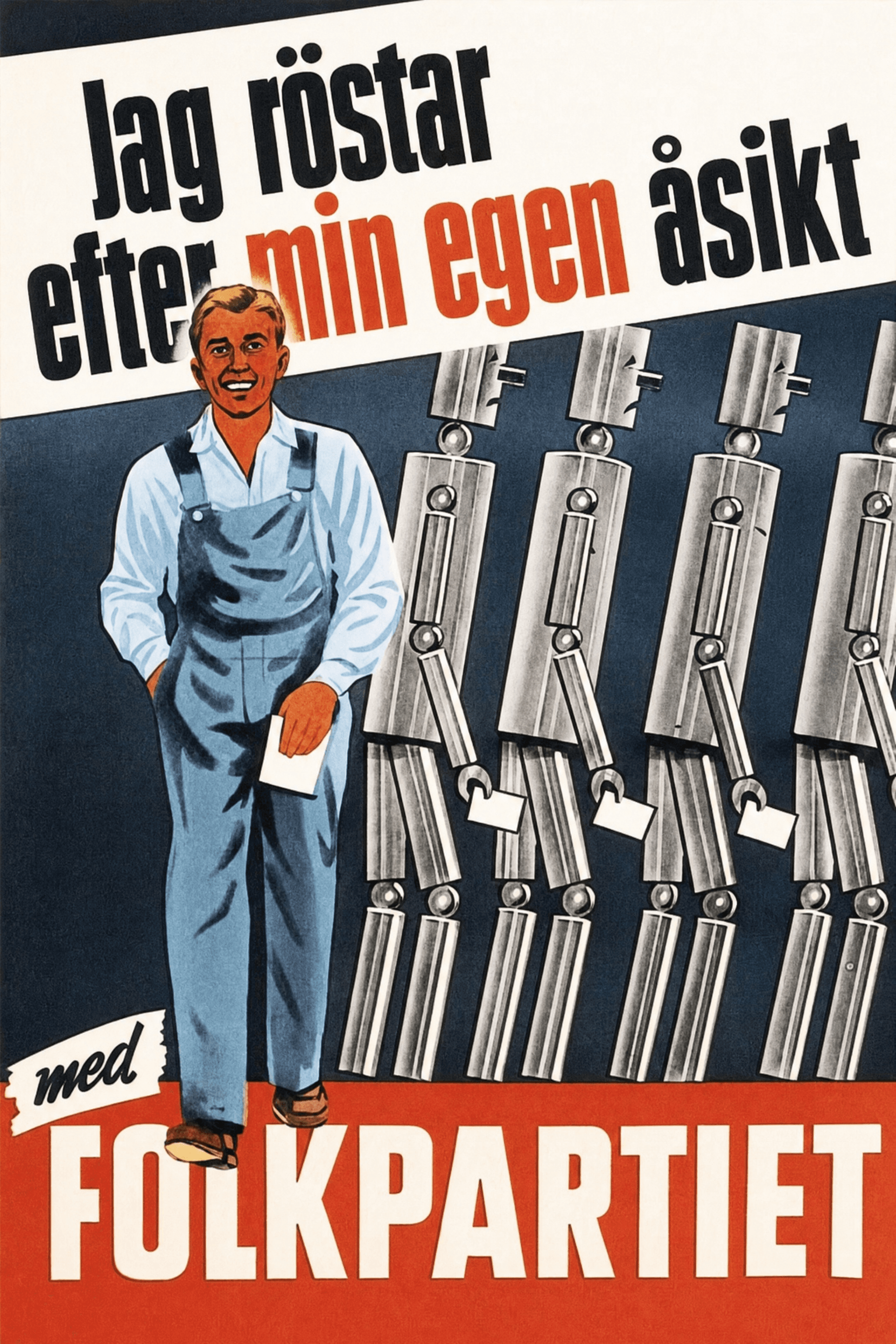Jag röstar efter min egen åsikt
