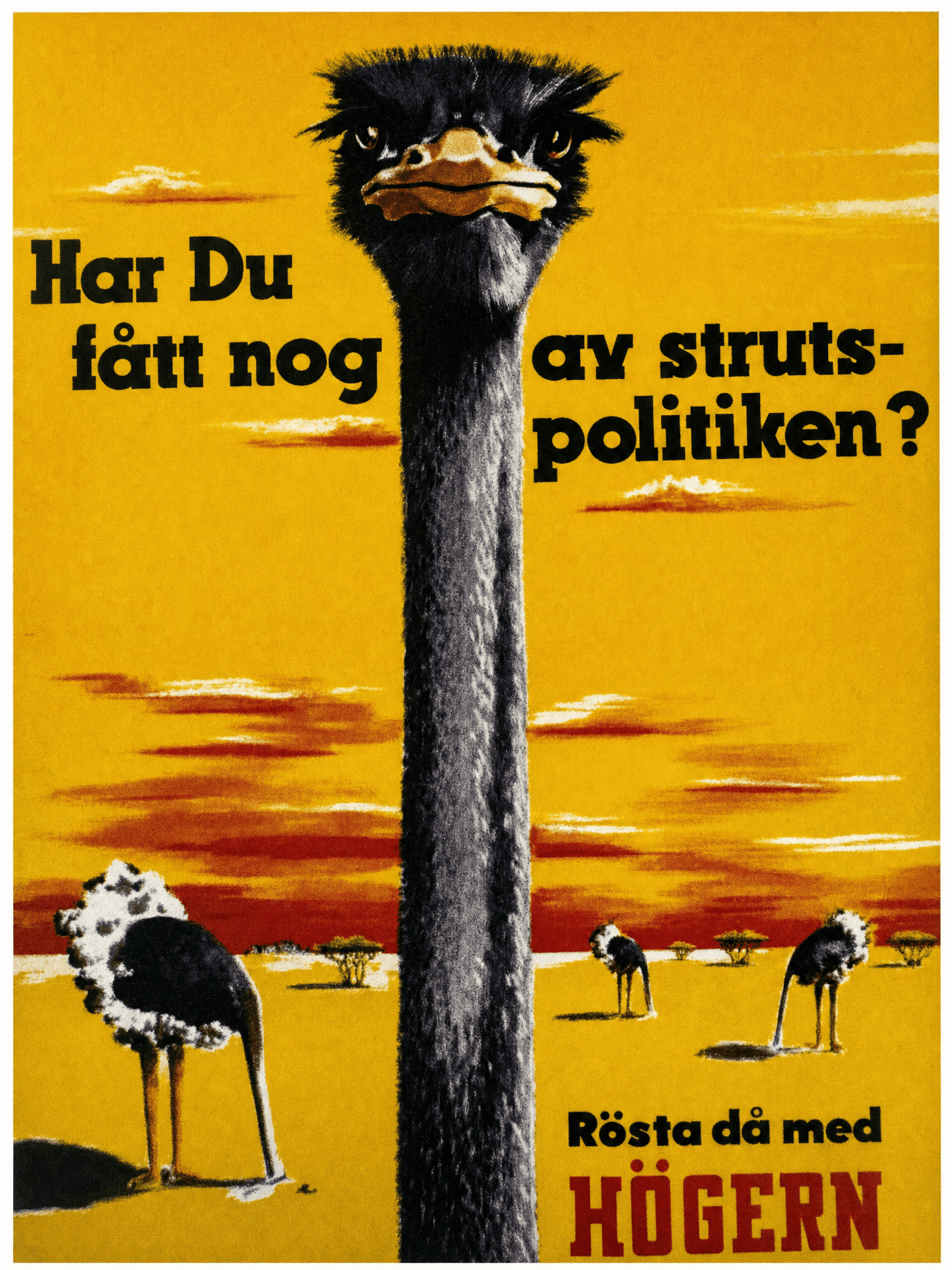 Har Du fått nog av strutspolitiken?