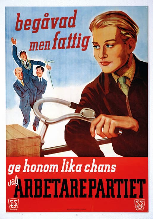 Begåvad men fattig