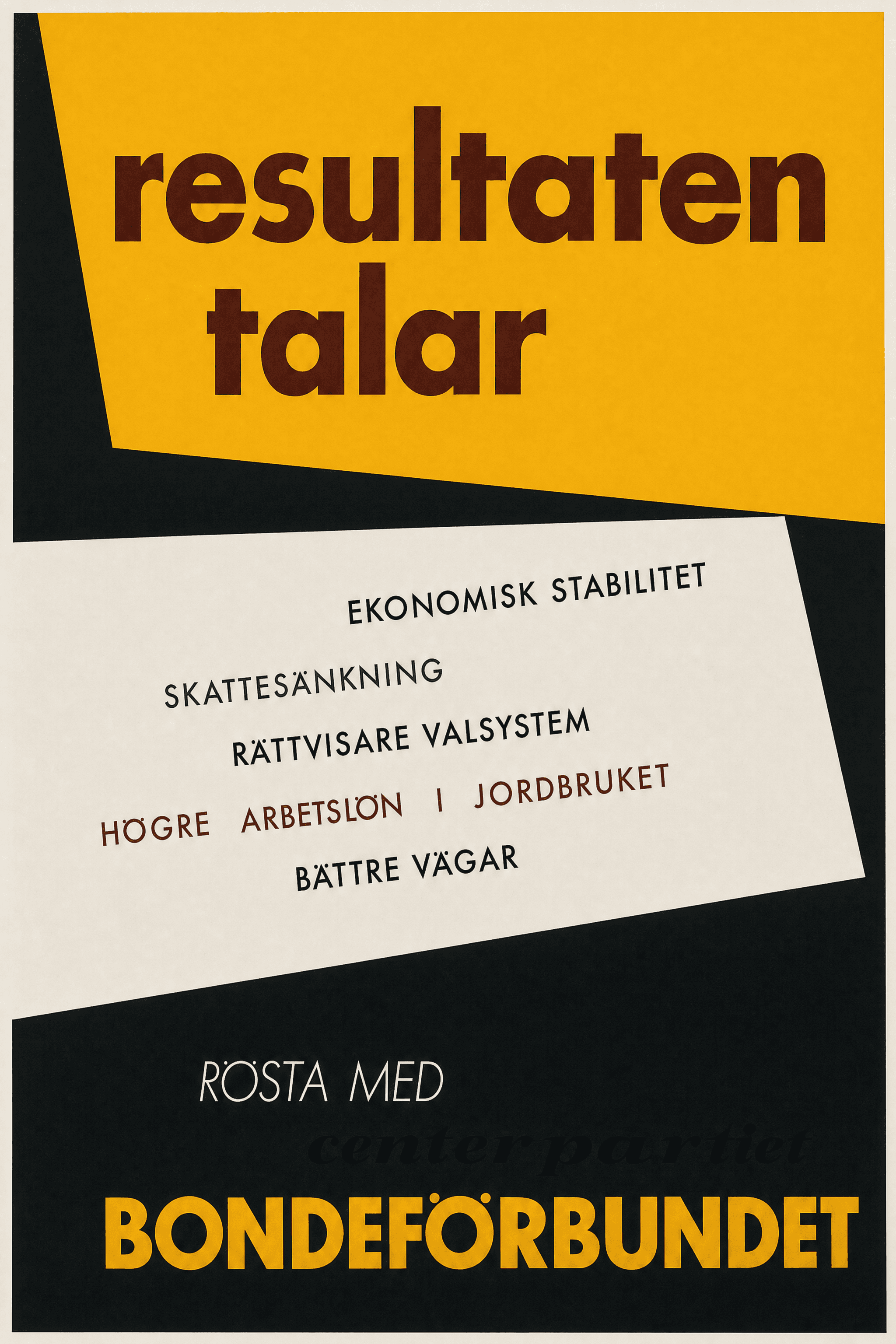 Resultaten talar