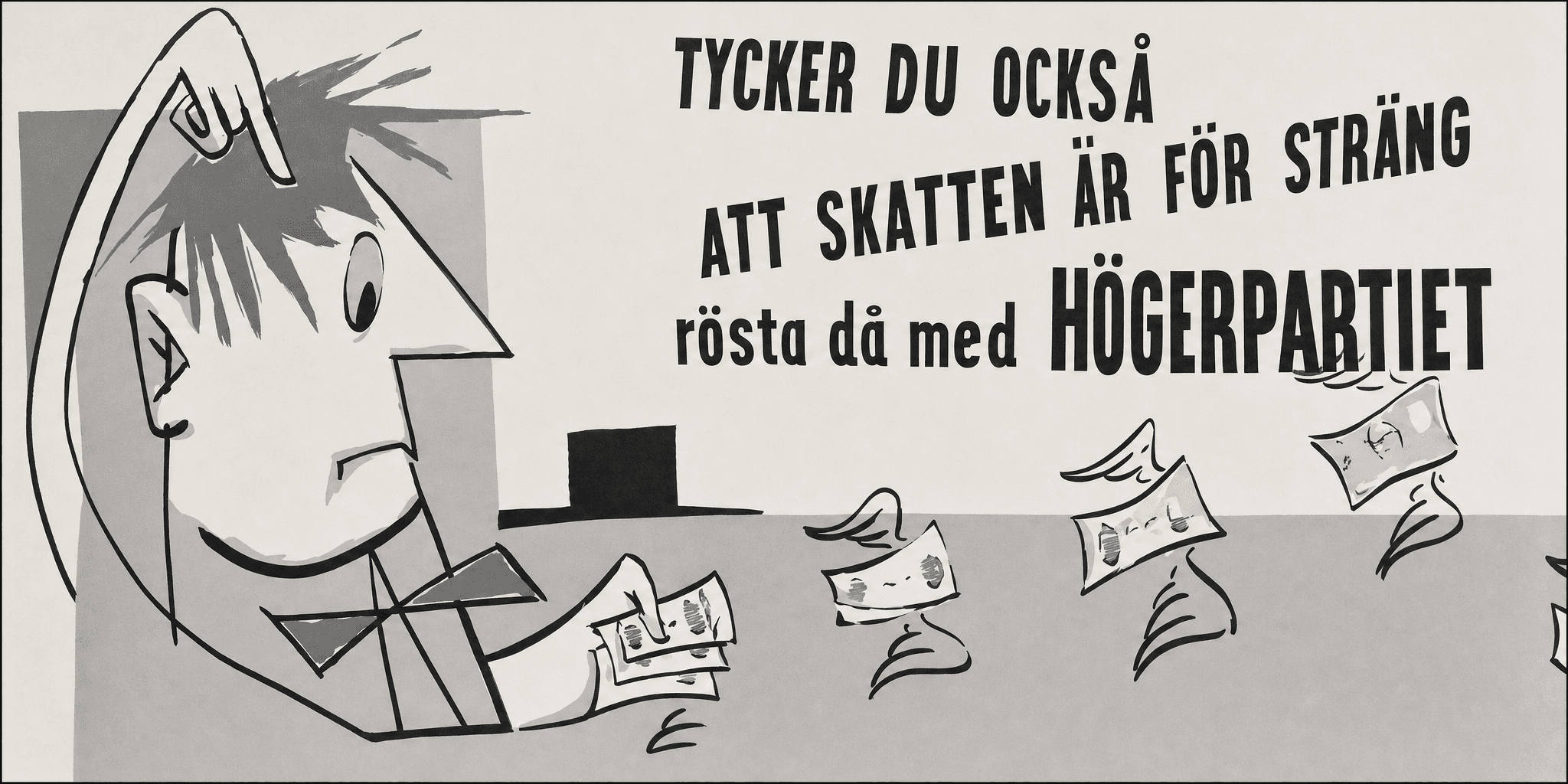 Tycker du också att skatten är för sträng rösta då med Högerpartiet