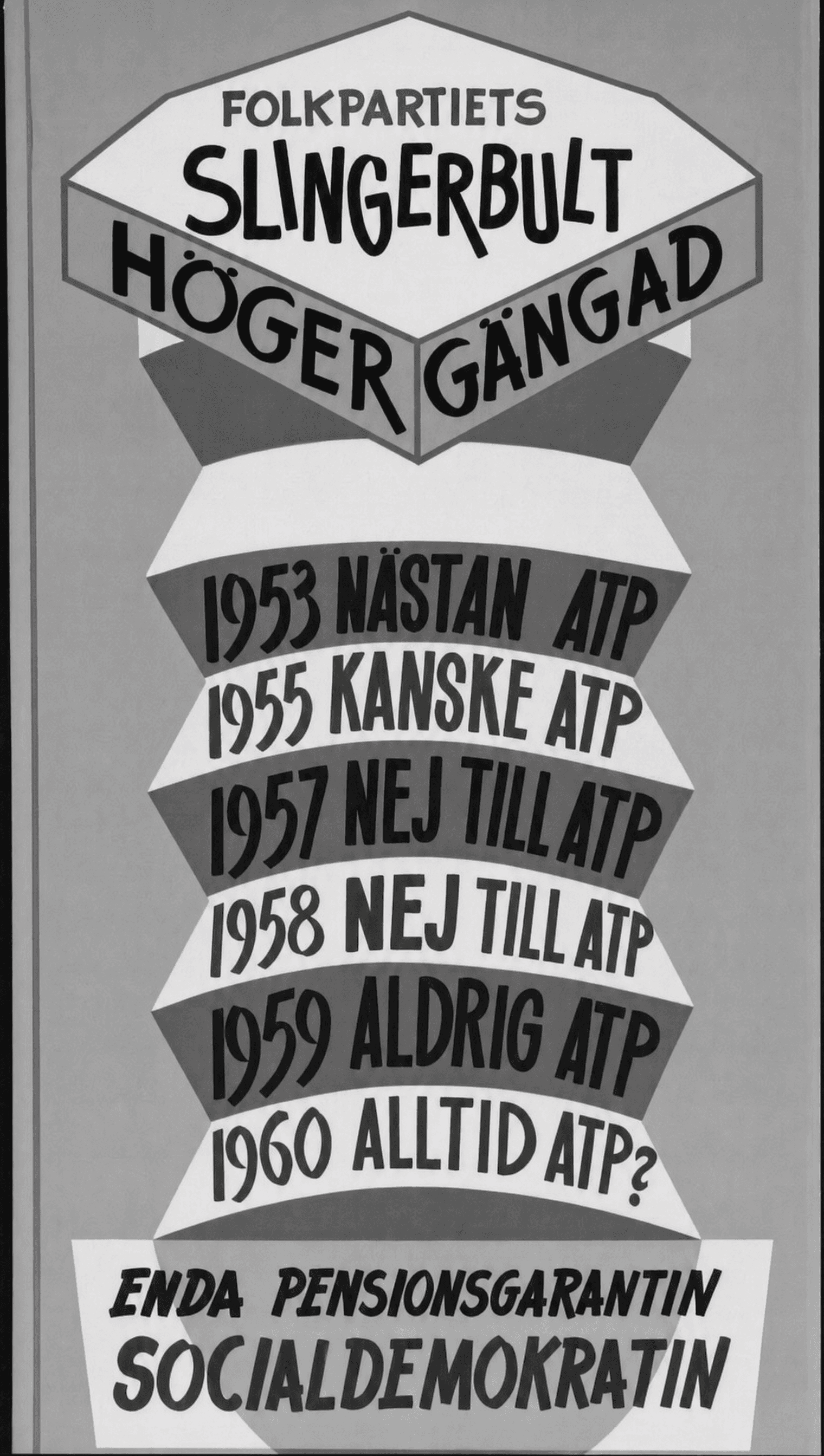 Folkpartiets slingerbult högergängad