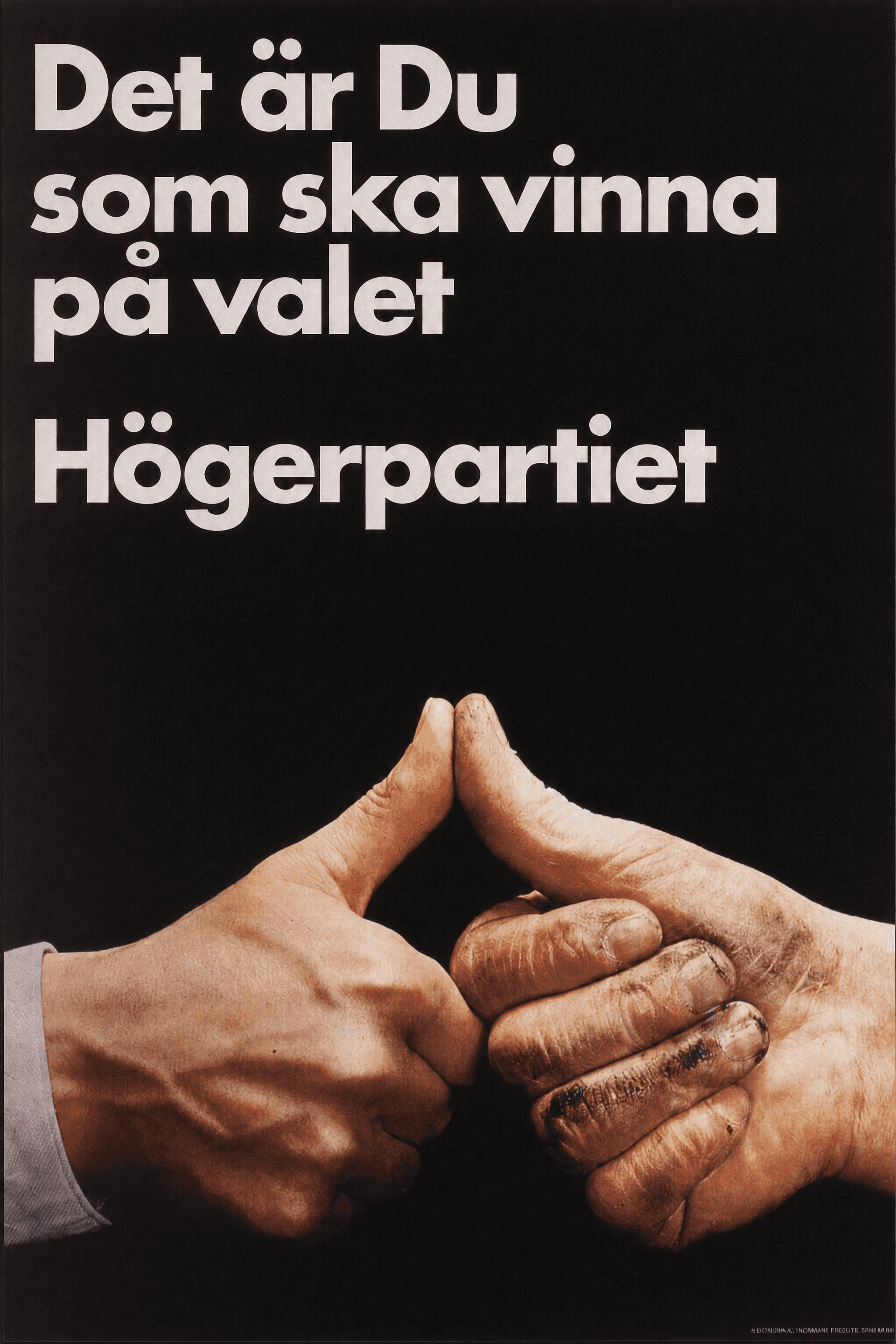 Det är Du som ska vinna på valet