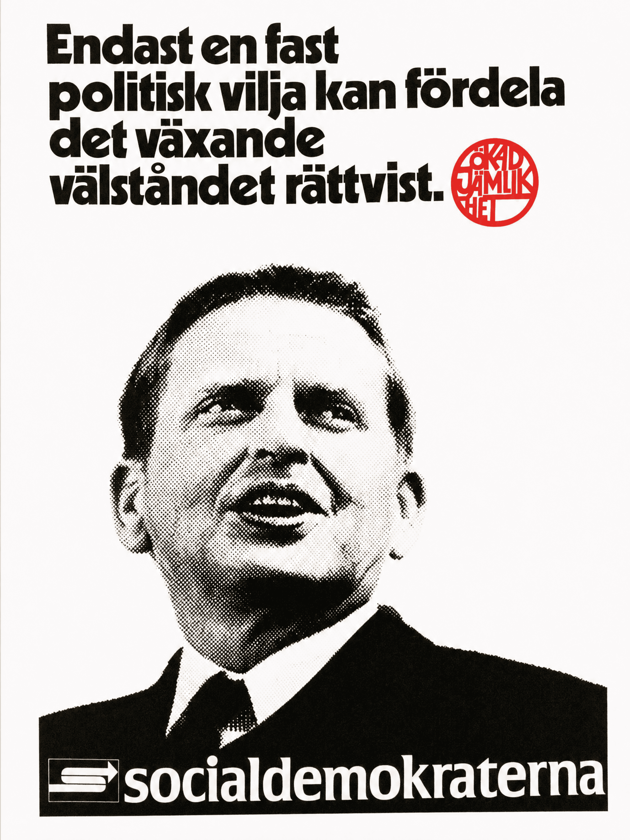 Endast en fast politisk vilja kan fördela det växande välståndet rättvist