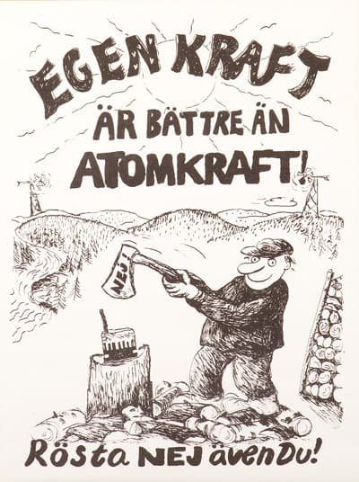Egen kraft är bättre än atomkraft!