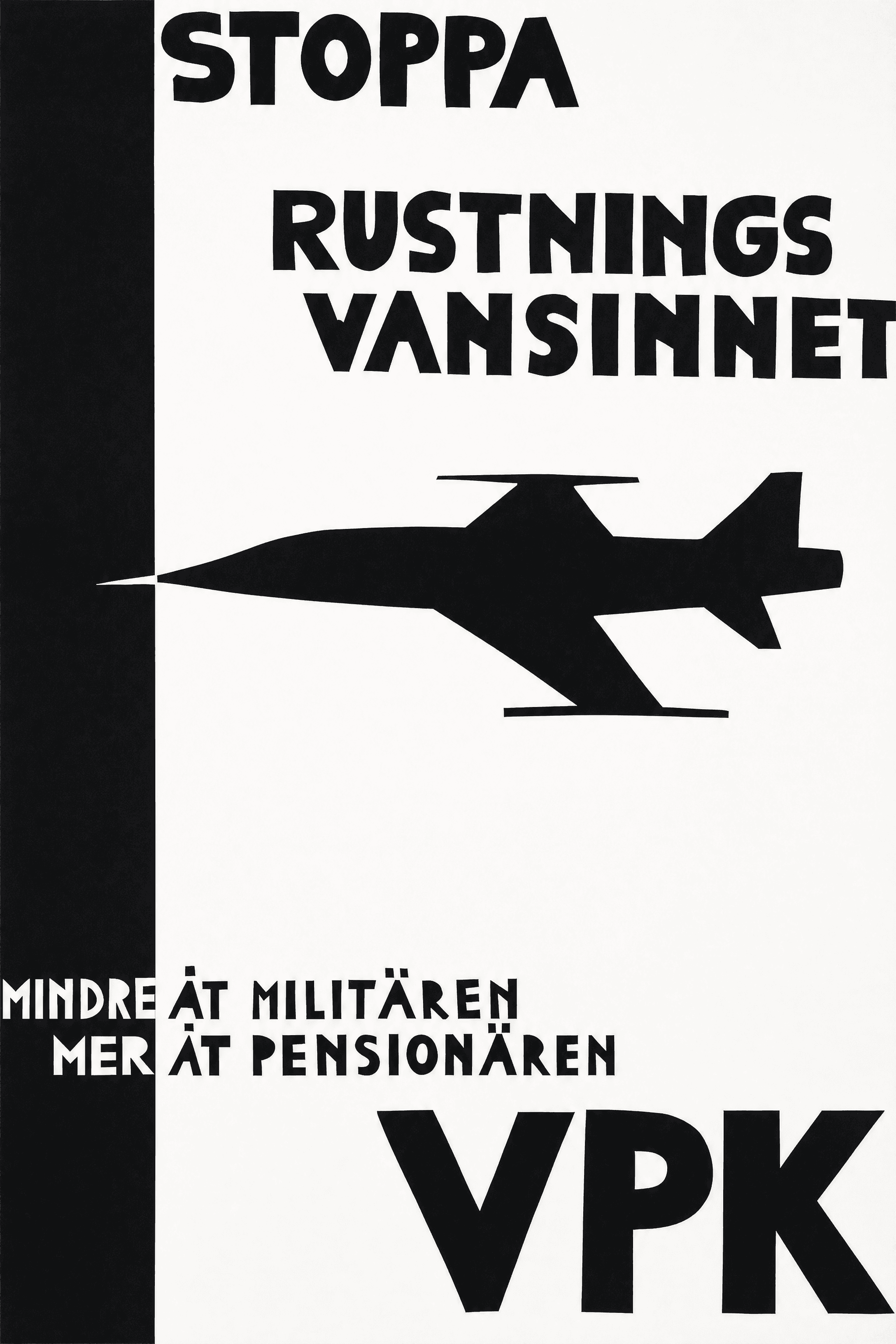 Stoppa rustningsvansinnet