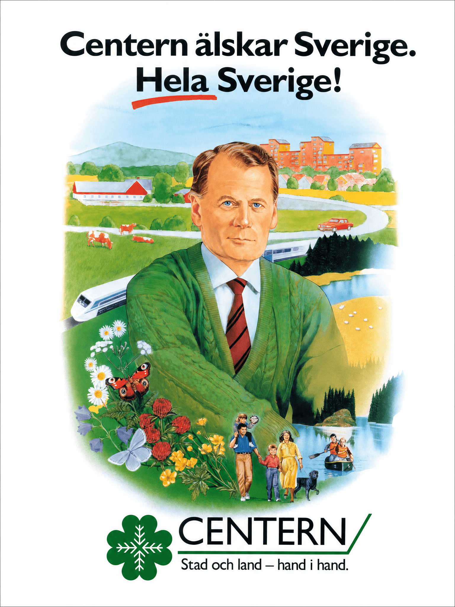 Centern älskar Sverige. Hela Sverige!