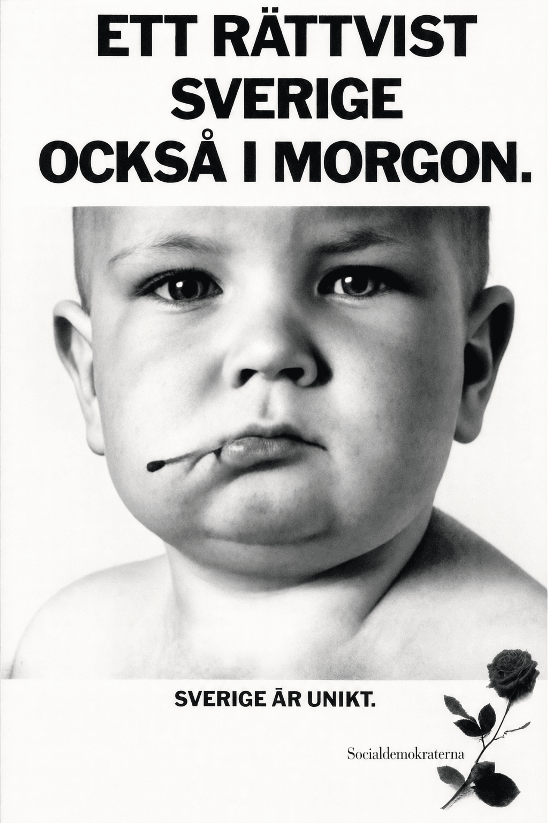 Ett rättvist Sverige också i morgon.