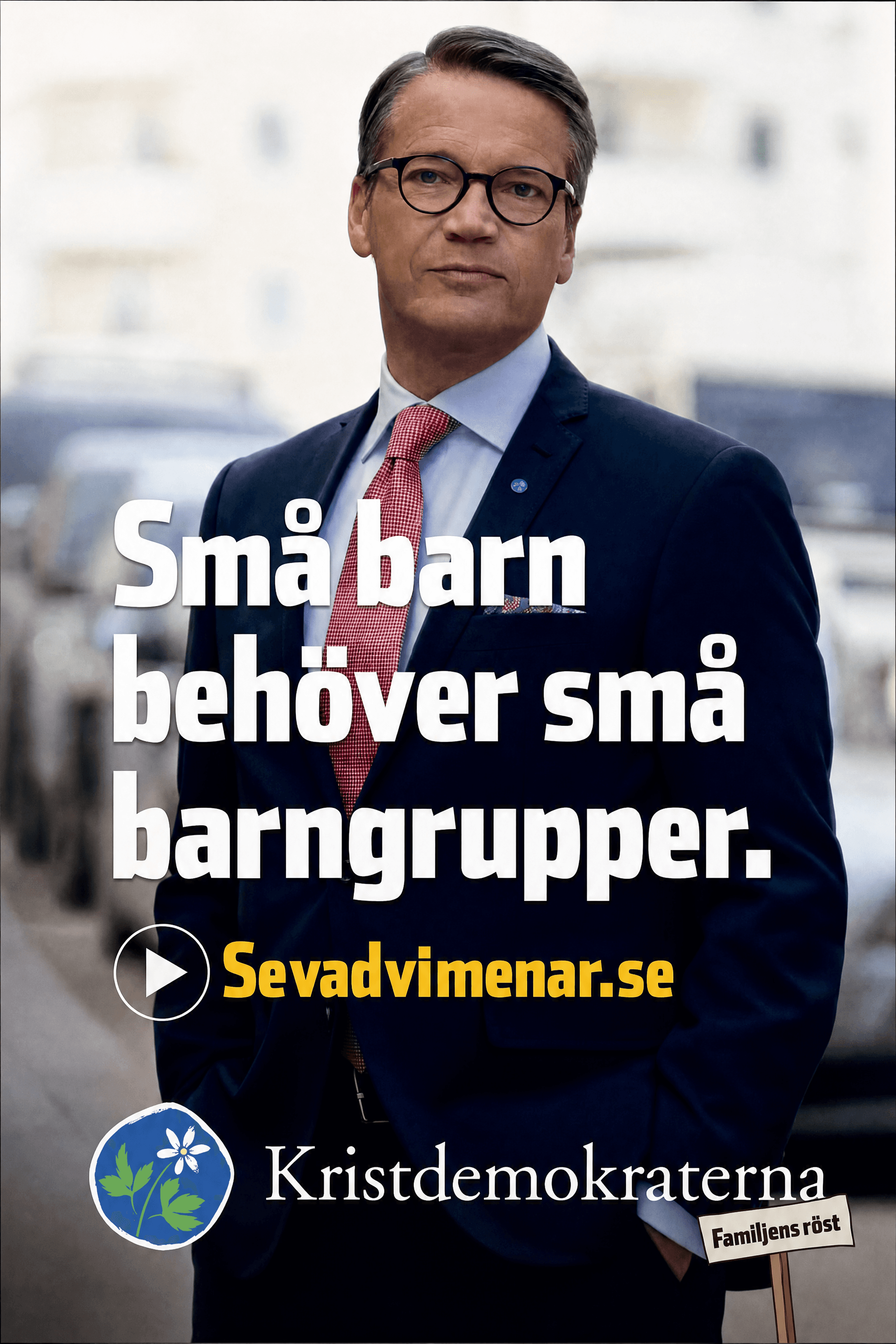Små barn behöver små barngrupper.