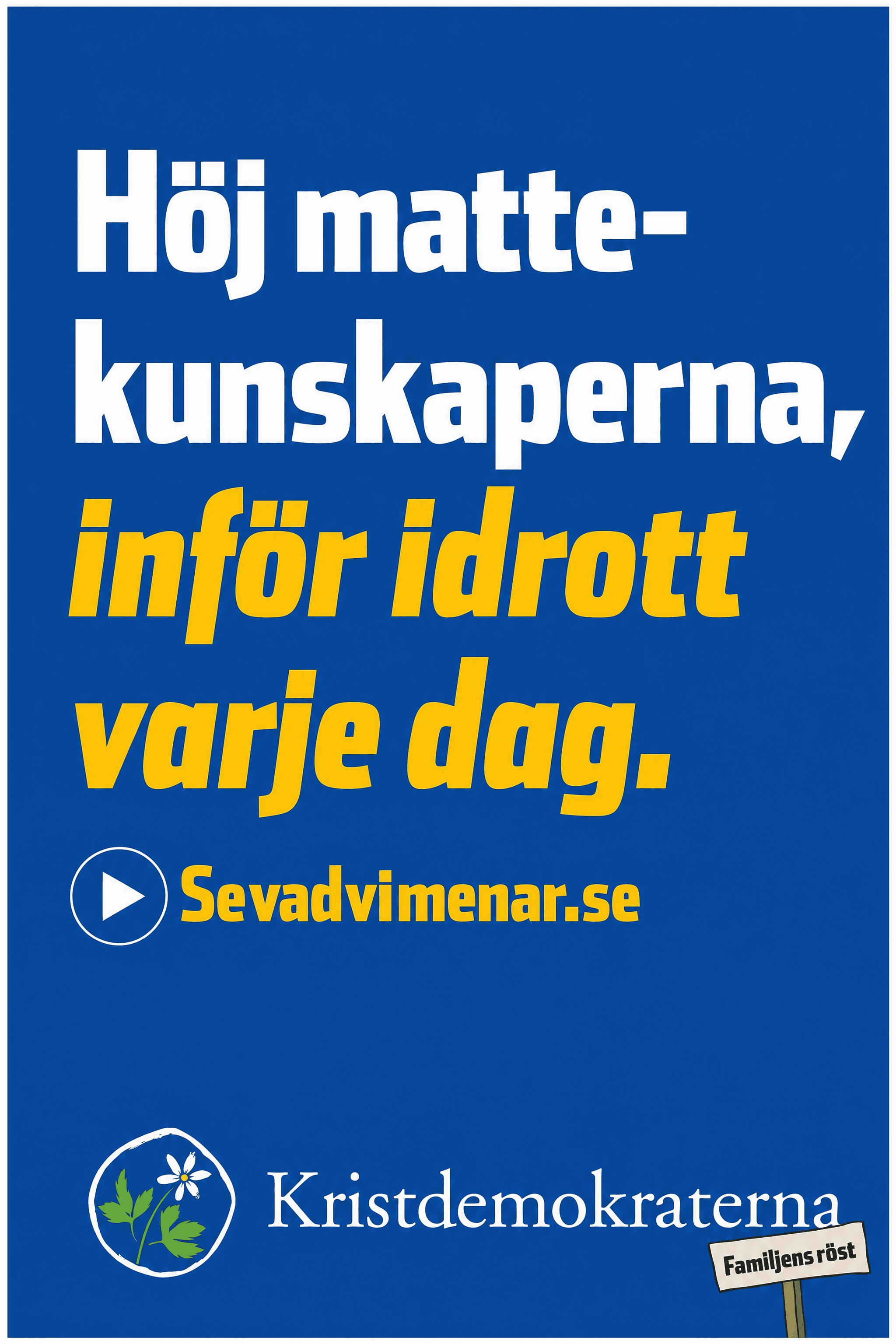 Höj mattekunskaperna, inför idrott varje dag