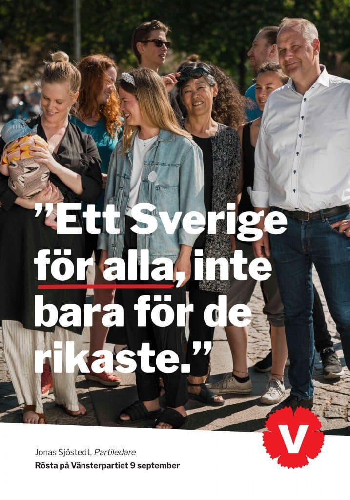 Ett Sverige för alla, inte bara för de rikaste