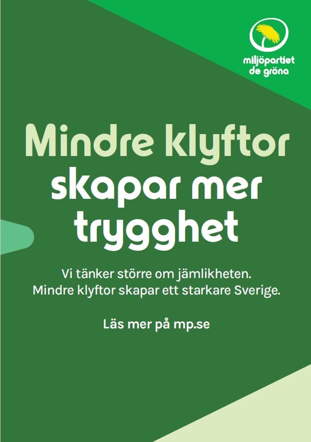 Mindre klyftor skapar mer trygghet