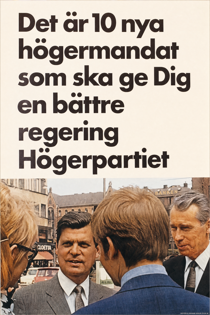 Det är 10 nya högermandat som ska ge Dig en bättre regering