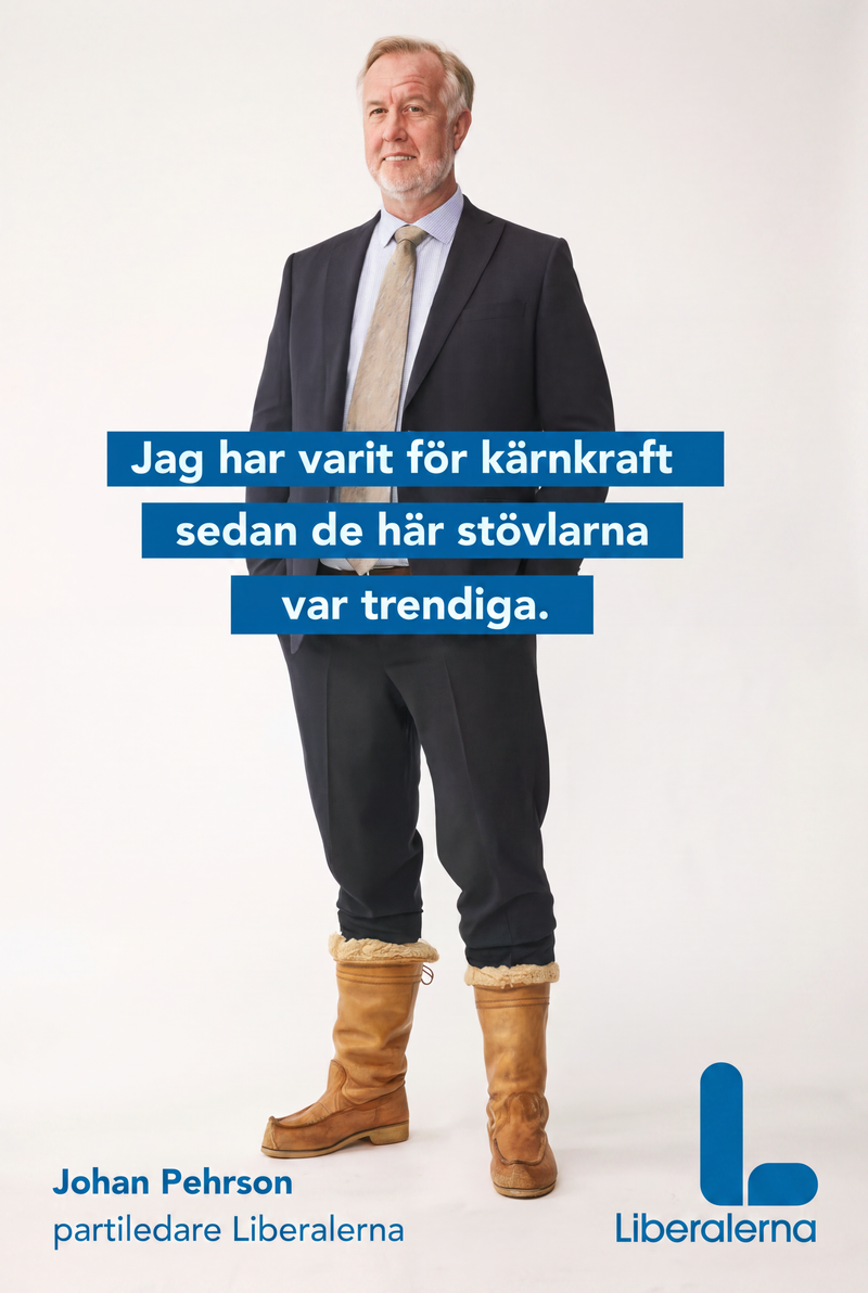 Jag har varit för kärnkraft sedan de här stövlarna var trendiga.
